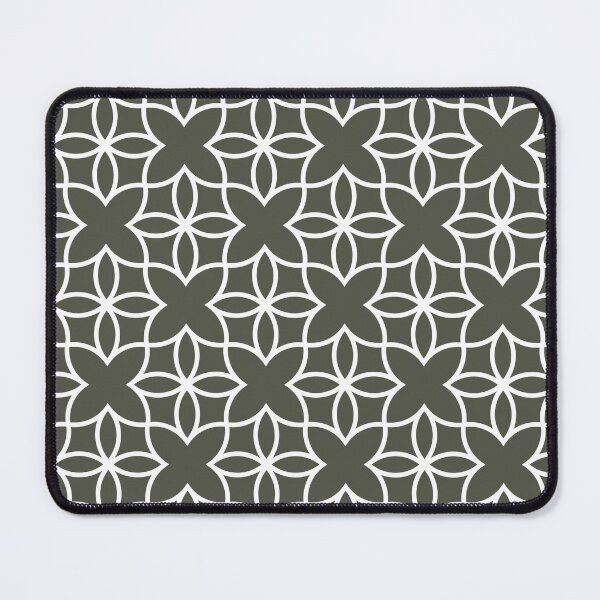 Item preview, Dark Gray and White Line Art Pattern 4 - Diamond Vogel 2022 Popular Colour Clover Patch 0431 designed and sold by ColorOfTheYears.