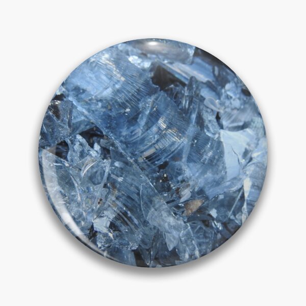 Item preview, Blue Broken Glass - Aesthetic  designed and sold by BushBirdPhotos.