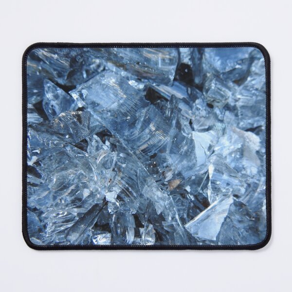 Item preview, Blue Broken Glass - Aesthetic designed and sold by BushBirdPhotos.