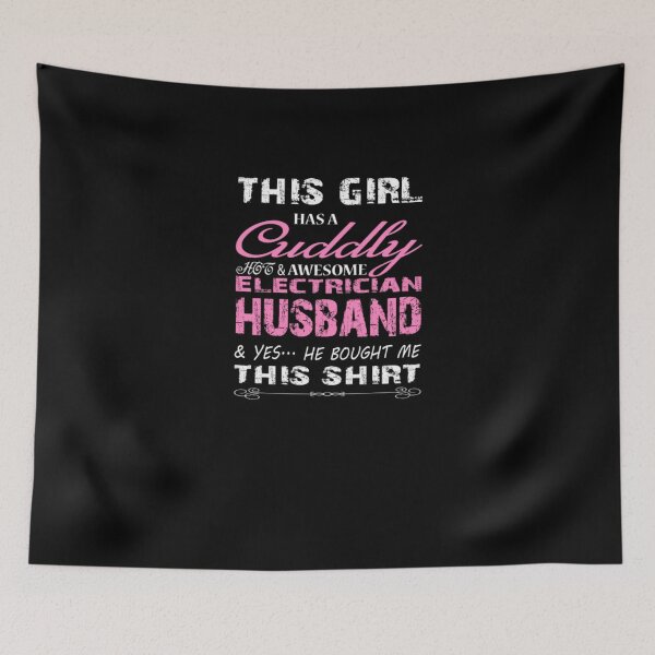 Item preview, Electrician Husband  designed and sold by aryagiri.