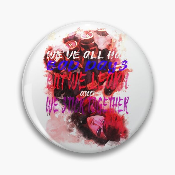 Item preview, VI Arcane Inspiration Saying Motivational Quote Watercolor sketching Positive quote: We’ve all had bad days. But we learn. And we stick together designed and sold by scribblelife.