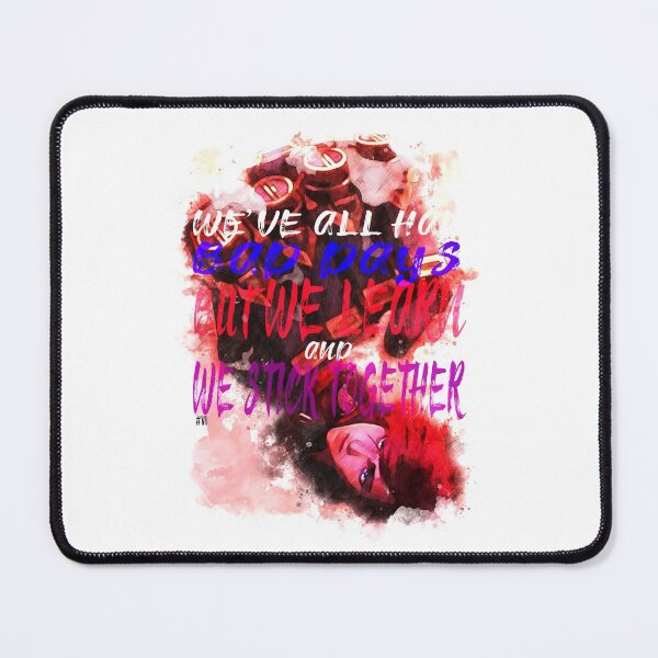 Item preview, VI Arcane Inspiration Saying Motivational Quote Watercolor sketching Positive quote: We’ve all had bad days. But we learn. And we stick together designed and sold by scribblelife.