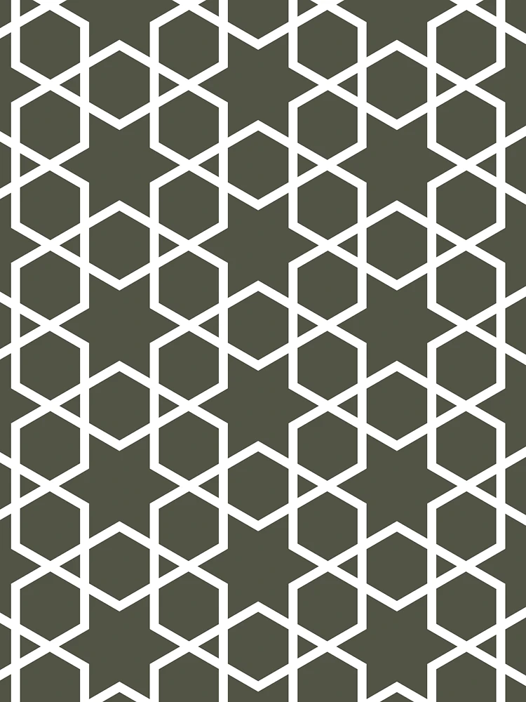 Thumbnail 6 von 6, Premium Oversized Pullover, Dark Gray and White Tessellation Pattern 14 - Diamond Vogel 2022 Popular Colour Clover Patch 0431 designt und verkauft von ColorOfTheYears.