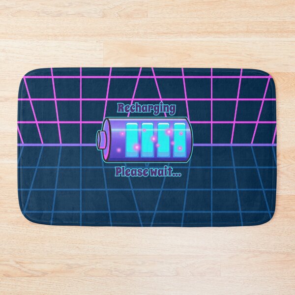 Item preview, Recharging - Please Wait designed and sold by PurfectlyBrewed.