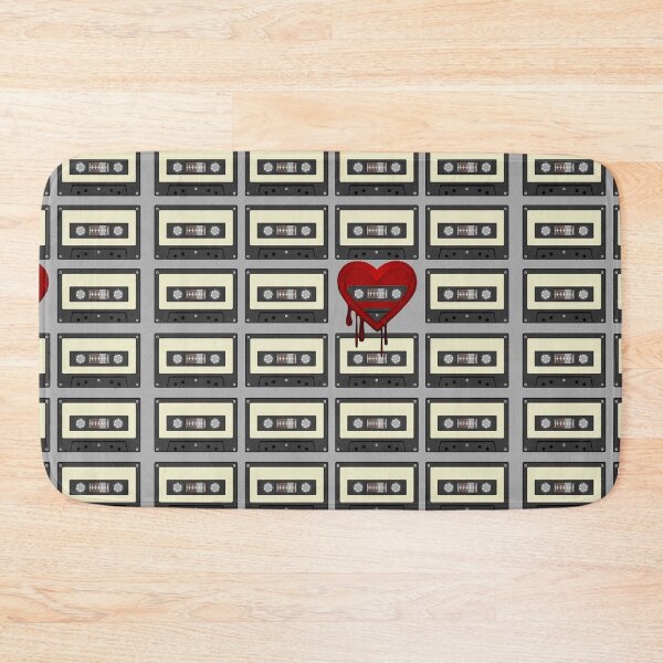 Item preview, Bleeding Heart Cassette Tape Retro 80's Vintage Rainbow Pastel Colors designed and sold by TrulyEpoque.