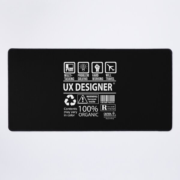 Item preview, Ux Designer T Shirt - MultiTasking Certified Job Gift Item Tee designed and sold by oslandefren.