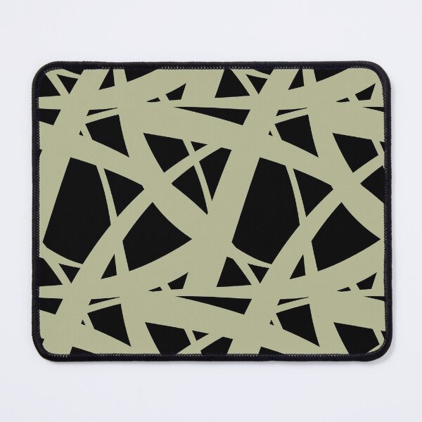 Item preview, Black and Green Abstract Mosaic Pattern 3 Pairs Diamond Vogel 2022 Popular Colour Rediscover 0408 designed and sold by ColorOfTheYears.