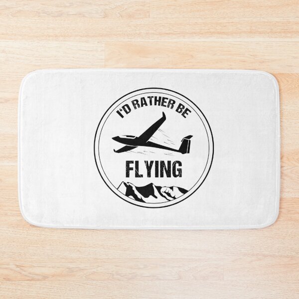 Item preview, Gliding I'd Rather be Flying Pilot Gift designed and sold by stearman.