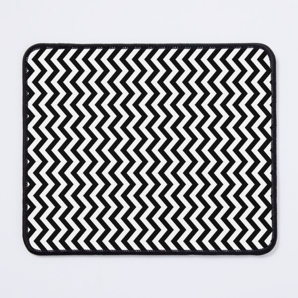 Item preview, Black and White Vertical Chevron Pattern designed and sold by TMBTM.