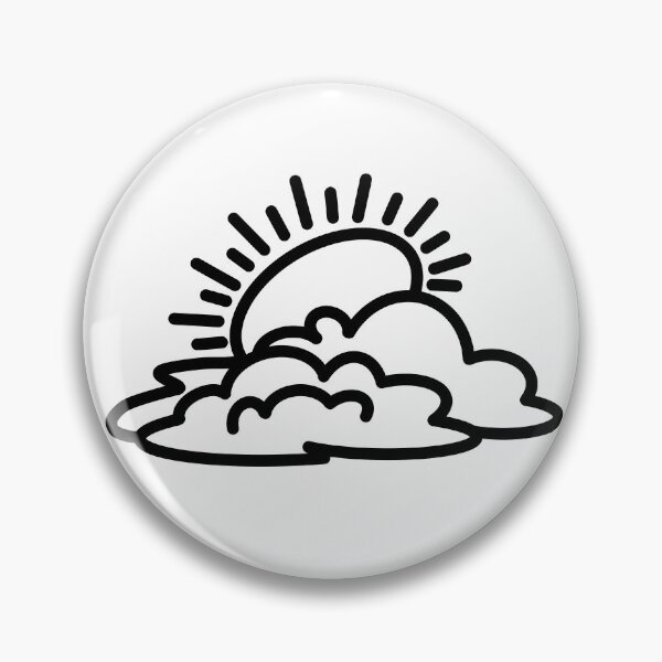 Item preview, Sun and Clouds - Simple designed and sold by Aislinn  ®.