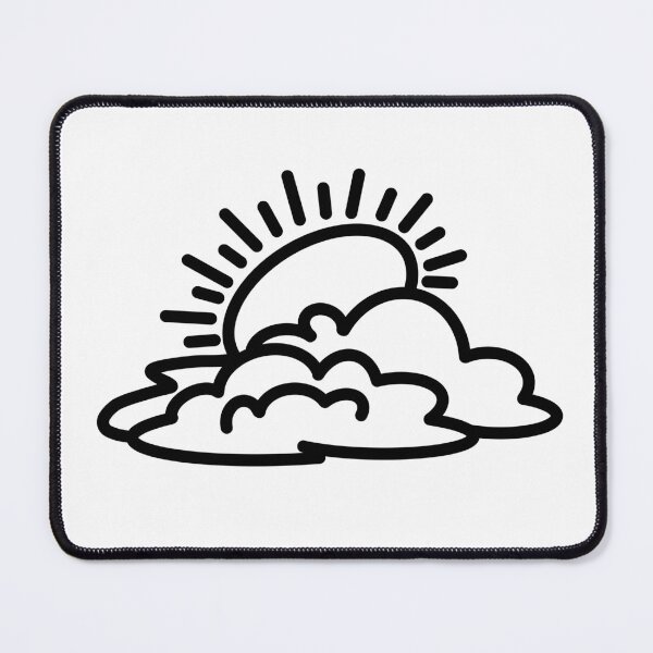 Item preview, Sun and Clouds - Simple designed and sold by Aislinn  ®.