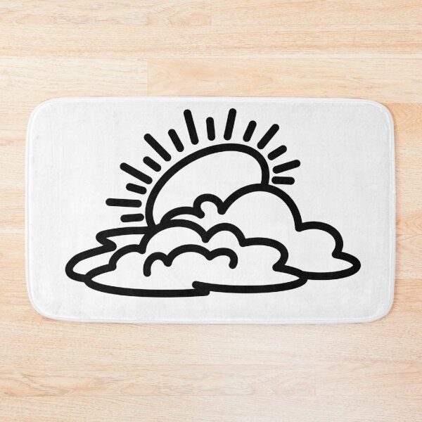 Item preview, Sun and Clouds - Simple designed and sold by Aislinn  ®.