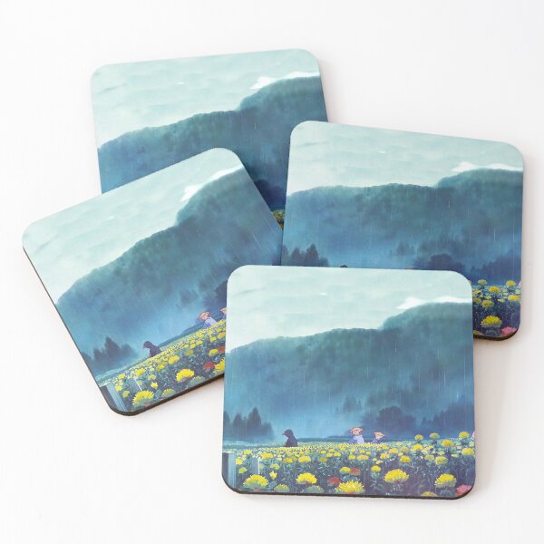 Item preview, Rainy anime landscape designed and sold by Mia C.