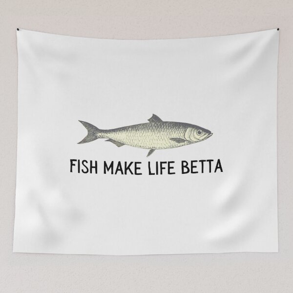 Item preview, Fish Make Life Betta designed and sold by Oceanarium.