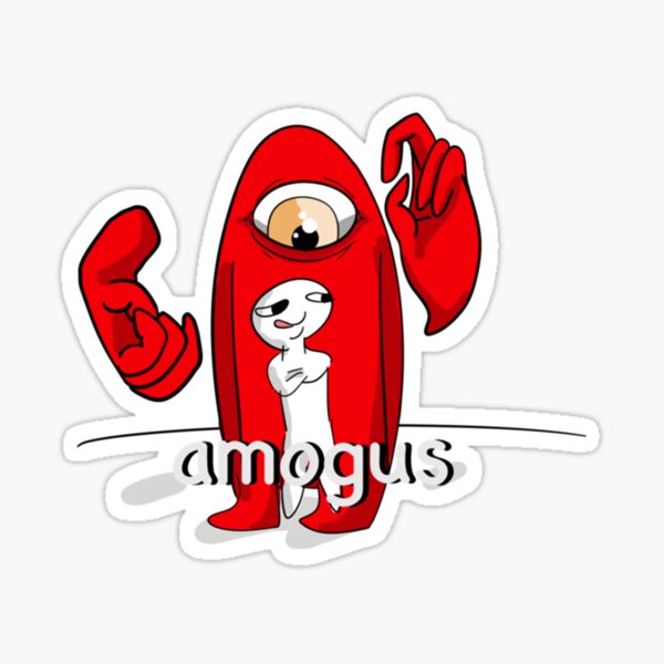 Among Us Sus Amogus Sticker - Among Us Sus Amogus Among Us