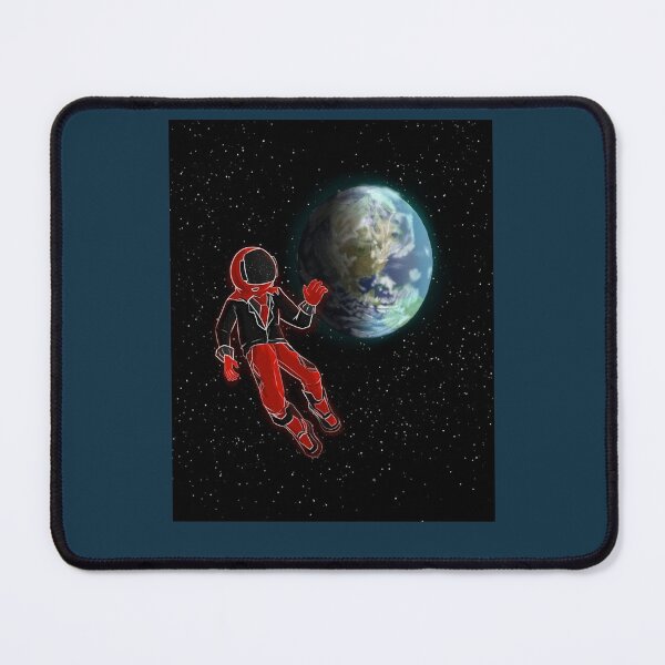 Item preview, Suited Astronaut in Space Graphic  designed and sold by MyFunnyWorld.
