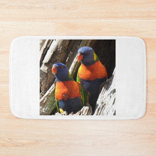 Item preview, Rainbow Lorikeet Couple designed and sold by BushBirdPhotos.
