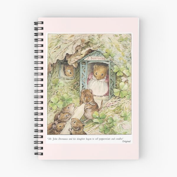 Item preview, Beatrix Potter J Dormouse Book Page Illustration  designed and sold by Pinkmagenta.