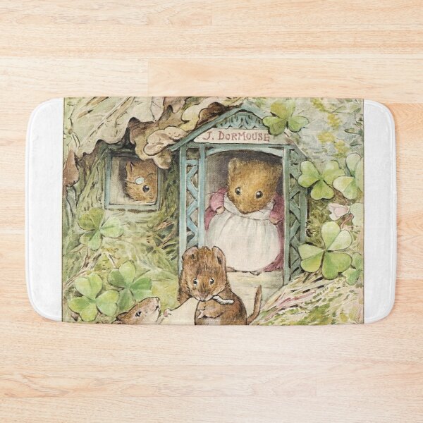 Item preview, Beatrix Potter J Dormouse Book Page Illustration  designed and sold by Pinkmagenta.
