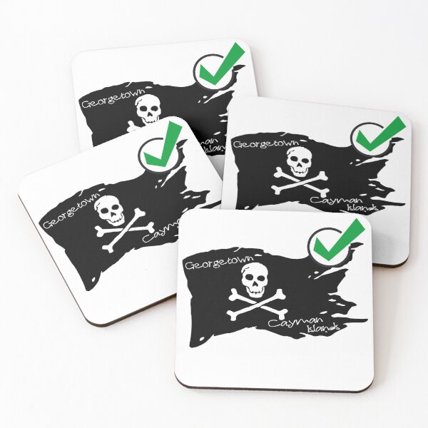 Item preview, Pirate Flag Georgetown Cayman Islands designed and sold by WhereIsTravis.