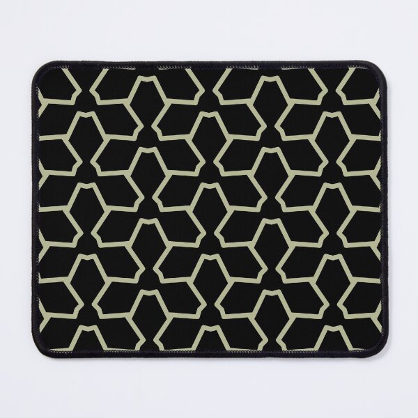 Item preview, Black and Green Tessellation Line Pattern 12 Pairs Diamond Vogel 2022 Popular Colour Rediscover 0408 designed and sold by ColorOfTheYears.