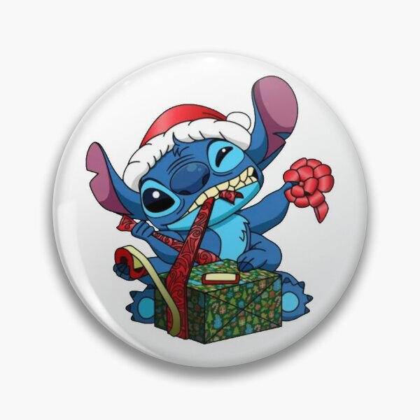 Santa Stitch Pin