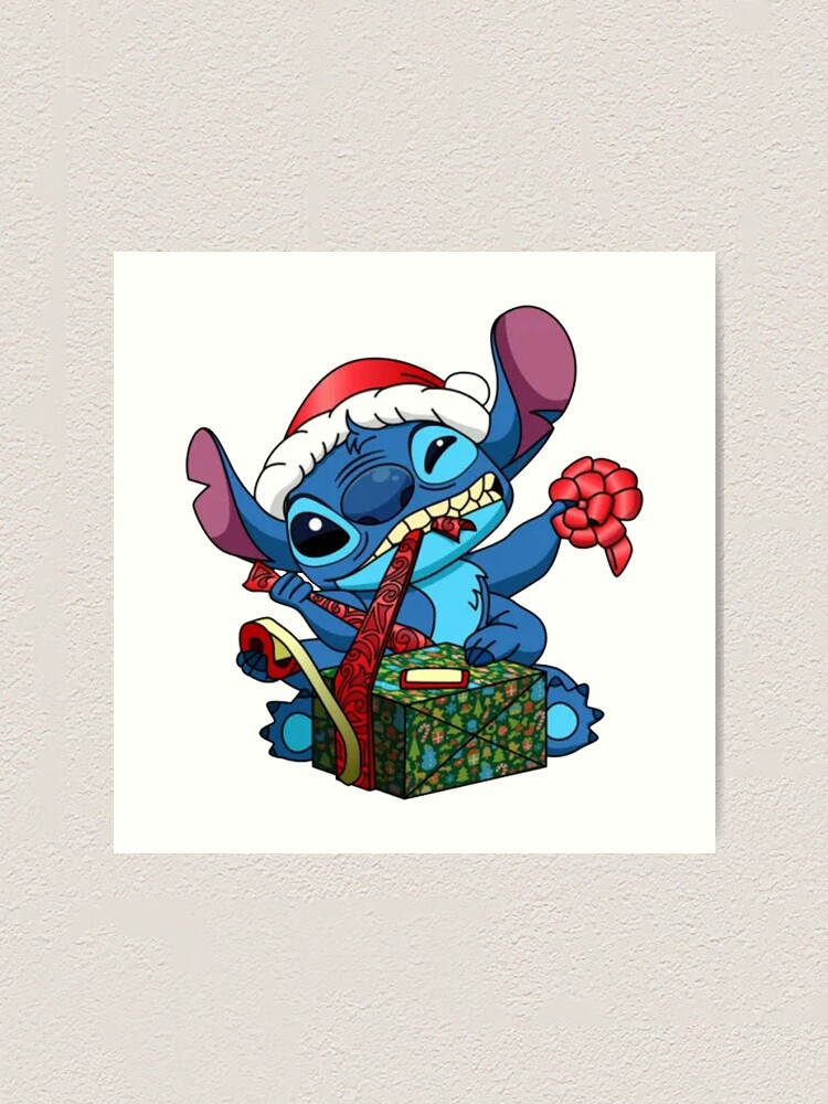 Lámina artística for Sale con la obra «Idea de regalo Stitch