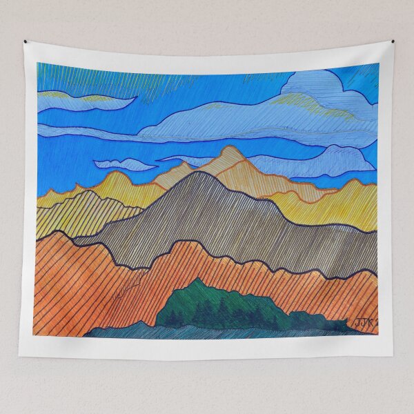 Item preview, My Mountains designed and sold by jessekruze.