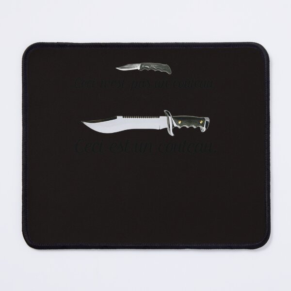 Item preview, "Ceci n&x27;est pas un couteau" – Magritte Design Classic . designed and sold by hatfieldlevi22.