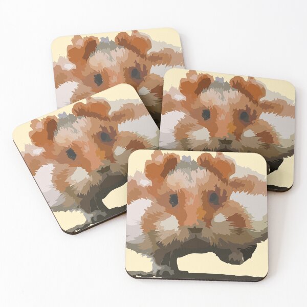 Item preview, cute hamster running designed and sold by COLORS STORE.