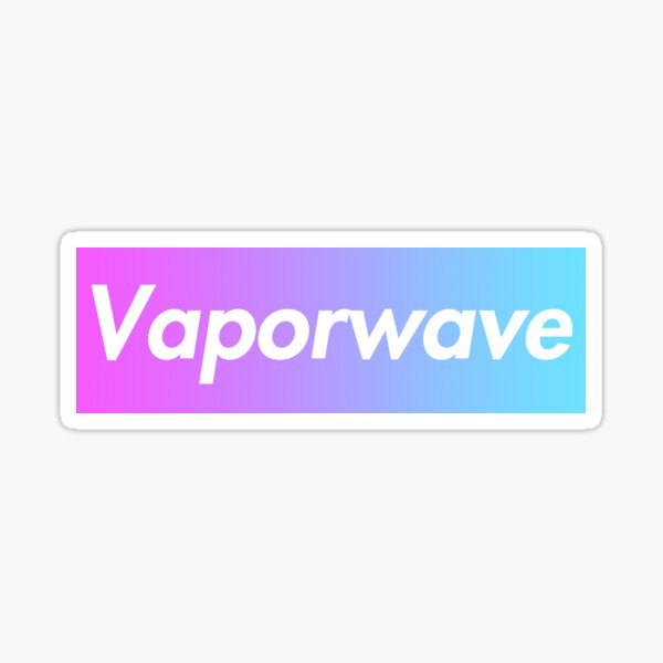 Vaporwave Stickers Redbubble - fuschia adidas logo roblox