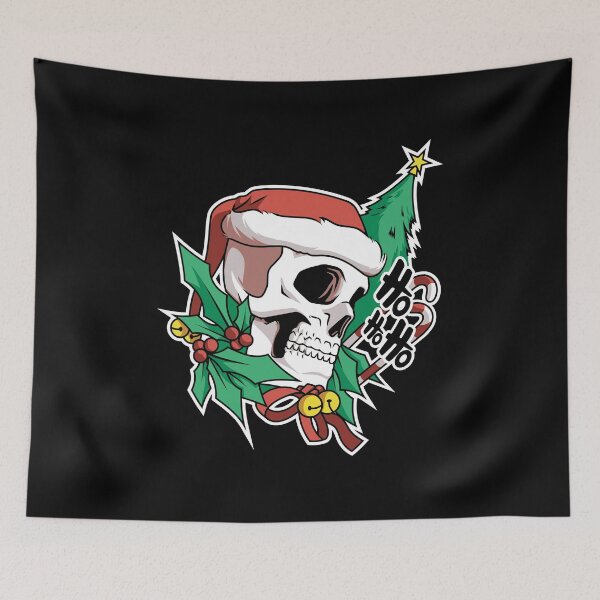 Item preview, Festive skull designed and sold by 1DesignDude1.