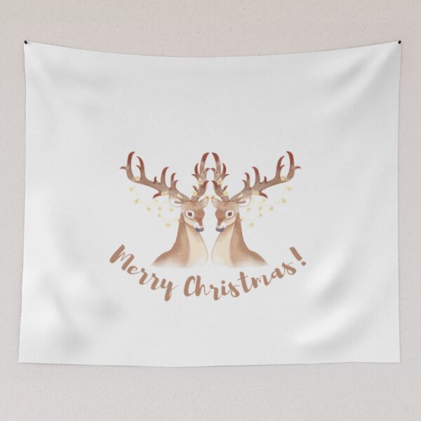 Item preview, Merry Christmas Stags designed and sold by SagesZ.