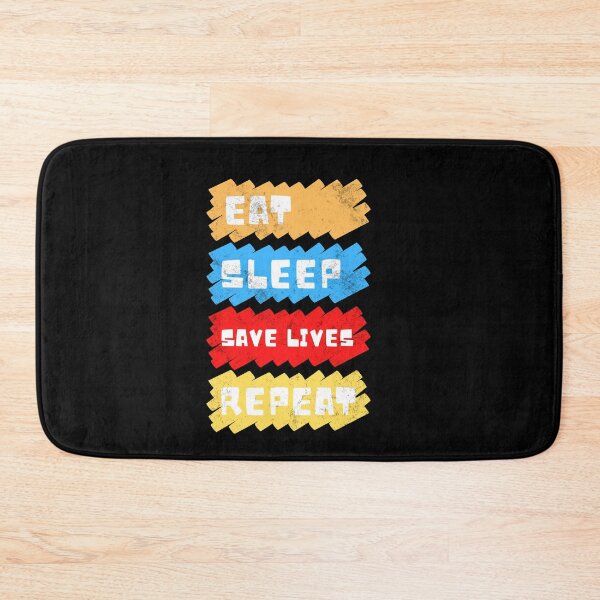 Item preview, Eat sleep save lives repeat, keep calm and save lives, nurse,  designed and sold by oufa.