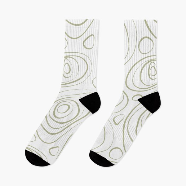 Item preview, Green and White Wacky Retro Circle Pattern Pairs Diamond Vogel 2022 Popular Colour Rediscover 0408 designed and sold by ColorOfTheYears.