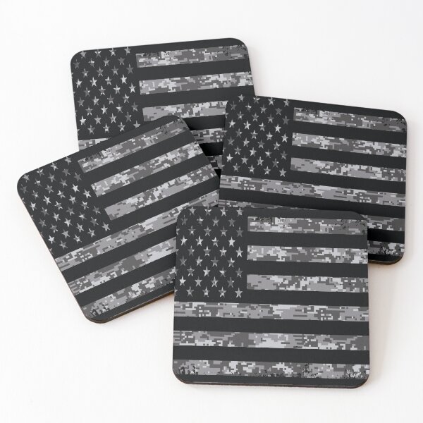 Item preview, Digital Camo Grunge American Flag designed and sold by artistwill.