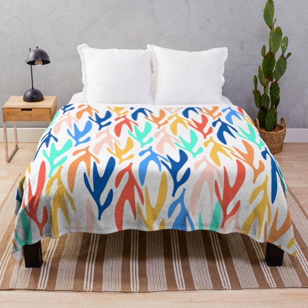 Item preview, Abstract Seaweeds -happy Pattern in colorful neon designed and sold by Orpaz Harush.