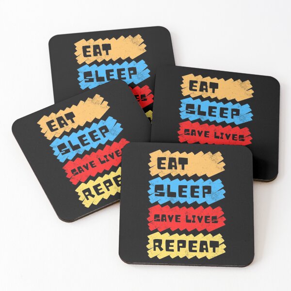 Item preview, Eat sleep save lives repeat, keep calm and save lives, nurse,  designed and sold by oufa.