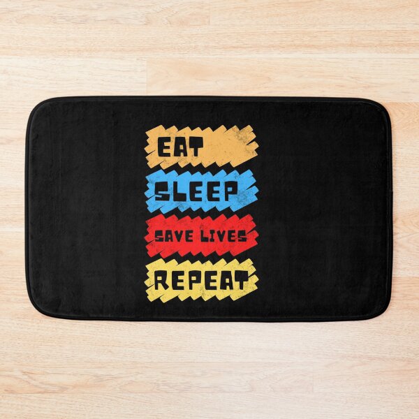 Item preview, Eat sleep save lives repeat, keep calm and save lives, nurse,  designed and sold by oufa.