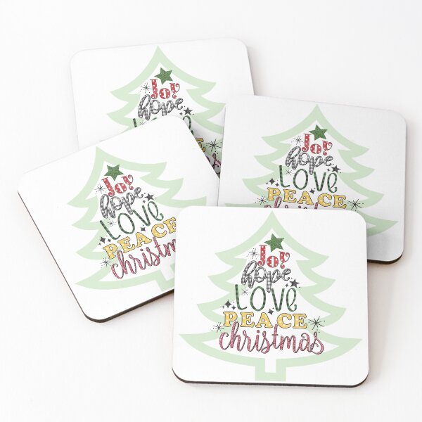 Item preview, Joy, hope, love, peace, Christmas designed and sold by Sarcásmica Neti.