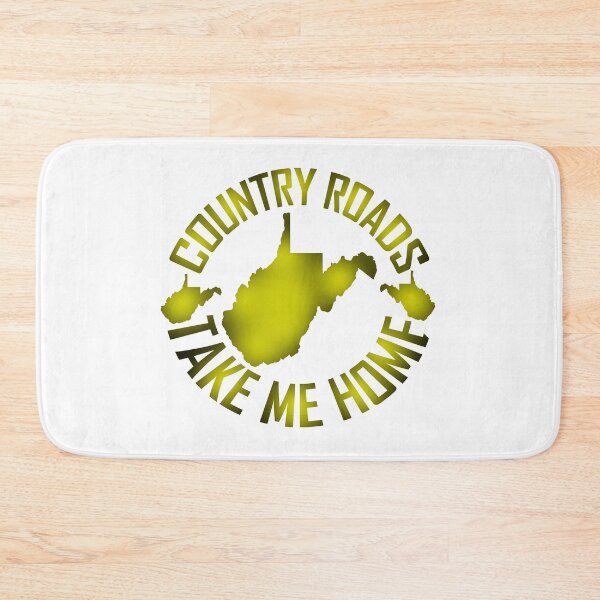 Item preview, West Virginia Country Roads State Map 4 designed and sold by Ripoubsb.