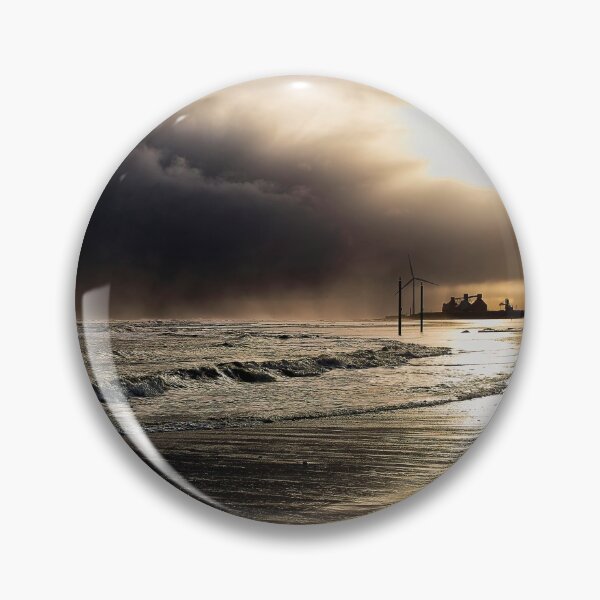 Item preview, Storm Clouds on Cambois Beach designed and sold by Violaman.