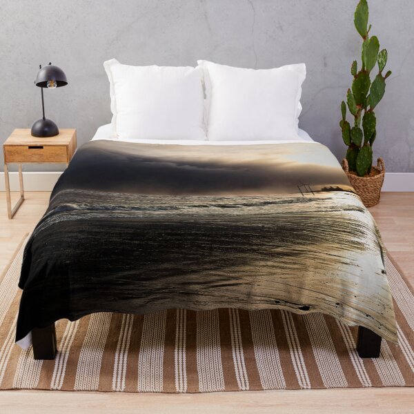 Item preview, Storm Clouds on Cambois Beach designed and sold by Violaman.