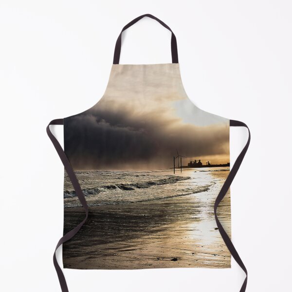 Item preview, Storm Clouds on Cambois Beach designed and sold by Violaman.