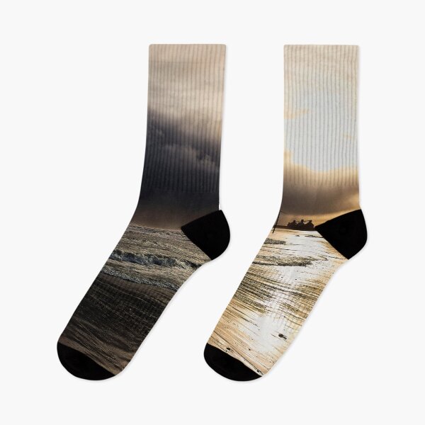 Item preview, Storm Clouds on Cambois Beach designed and sold by Violaman.
