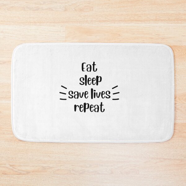 Item preview, Eat sleep save lives repeat, keep calm and save lives, nurse,  designed and sold by oufa.