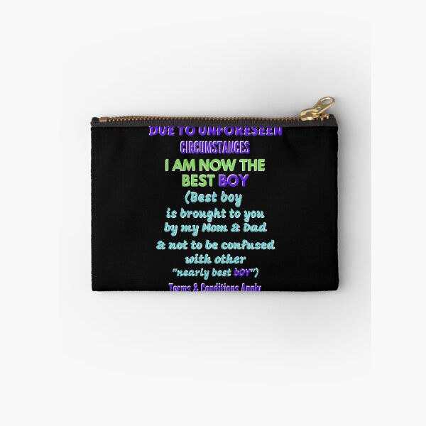 Item preview, Due To Unforeseen Circumstances I Am Sober Best Boy designed and sold by OliDesigns.