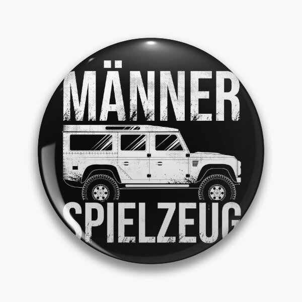 Artikelvorschau, Land Rover Defender lustiger Spruch Männerspielzeug Gelände Offroad 4x4 entworfen und verkauft von BruSign.