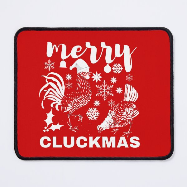 Item preview, merry cluckmas, funny christmas designed and sold by Salwastore.