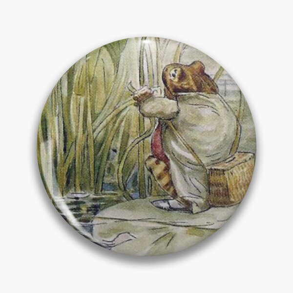 Item preview, Beatrix Potter Vintage Mr. Jeremy Fisher Frog on Lilly Pad  Illustration  designed and sold by Pinkmagenta.